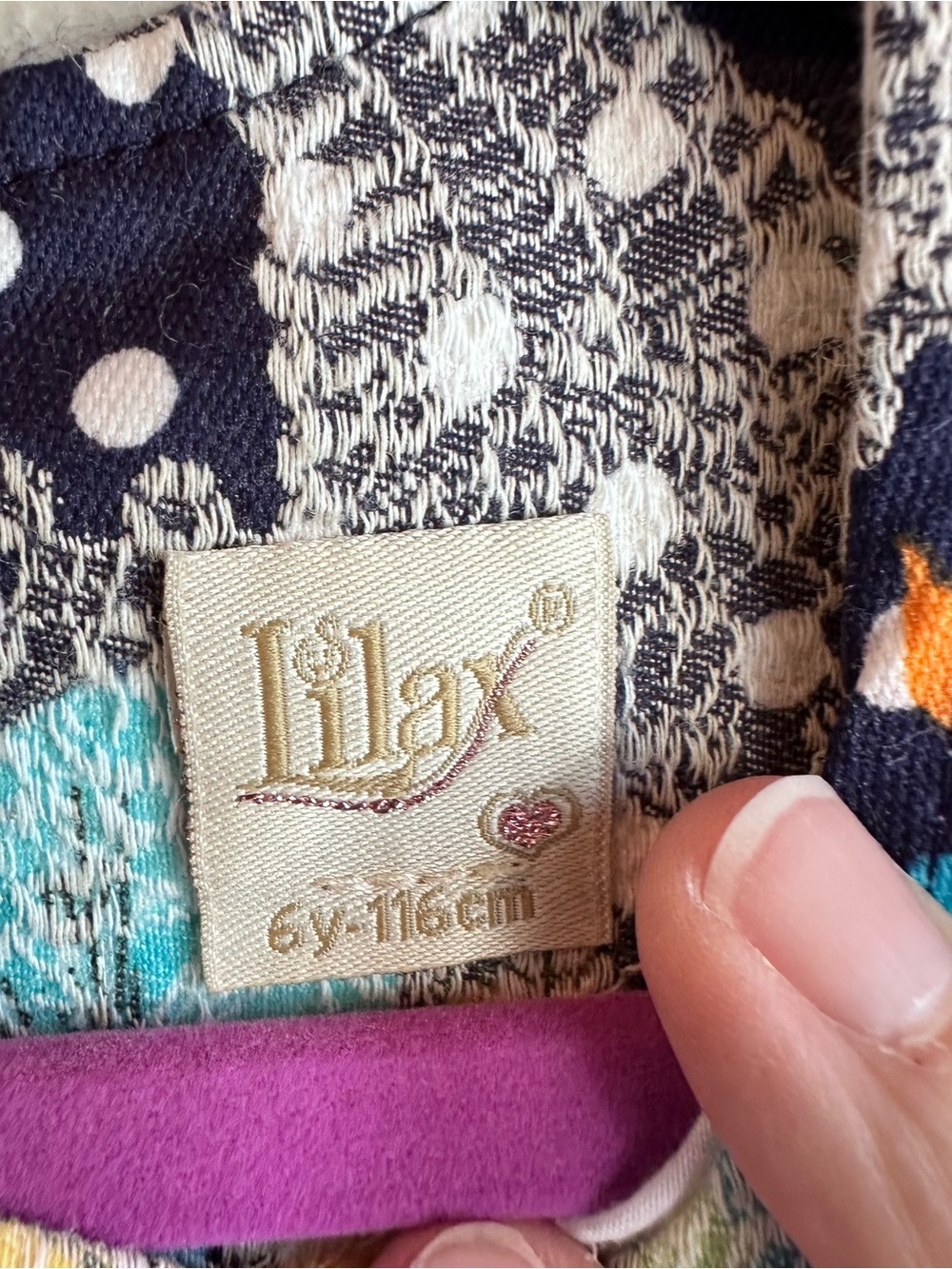 Lilax Floral Embroidered Cotton Sleeveless Dress - Picture 3 of 6